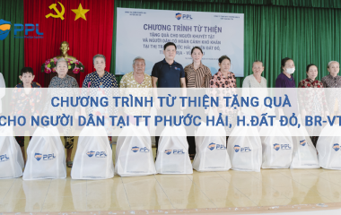 Ấm áp chương trình thiện nguyện của PPL tại thị trấn Phước Hải